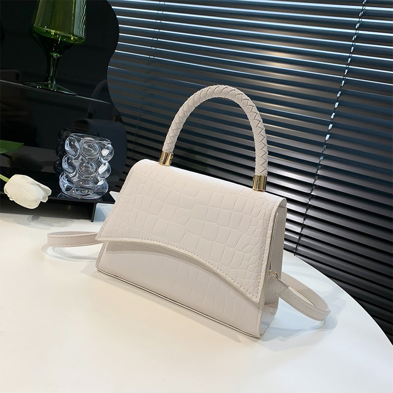 Dames Crossbody Handtas met Croco Structuur | Stijlvol, Compact en Tijdloos Elegant | Gianna
