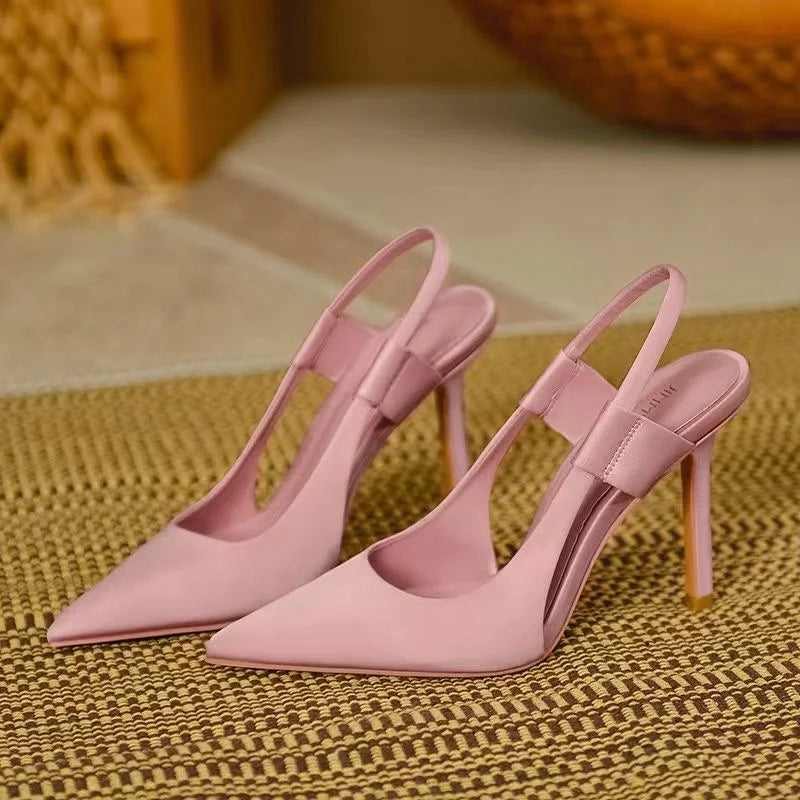 Dames Elegante Puntige Slingback Hakken | Trendy Stiletto Pumps | Greciana