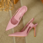 Dames Elegante Puntige Slingback Hakken | Trendy Stiletto Pumps | Greciana