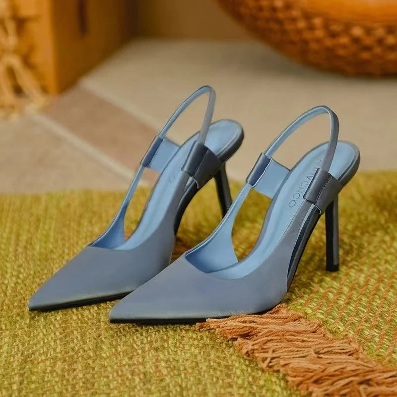 Dames Elegante Puntige Slingback Hakken | Trendy Stiletto Pumps | Greciana