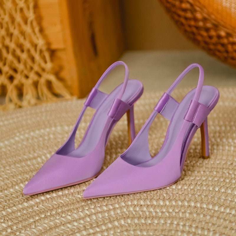 Dames Elegante Puntige Slingback Hakken | Trendy Stiletto Pumps | Greciana