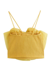 Dames Organza Bloem Top – Statement Strapless Top | Grosali