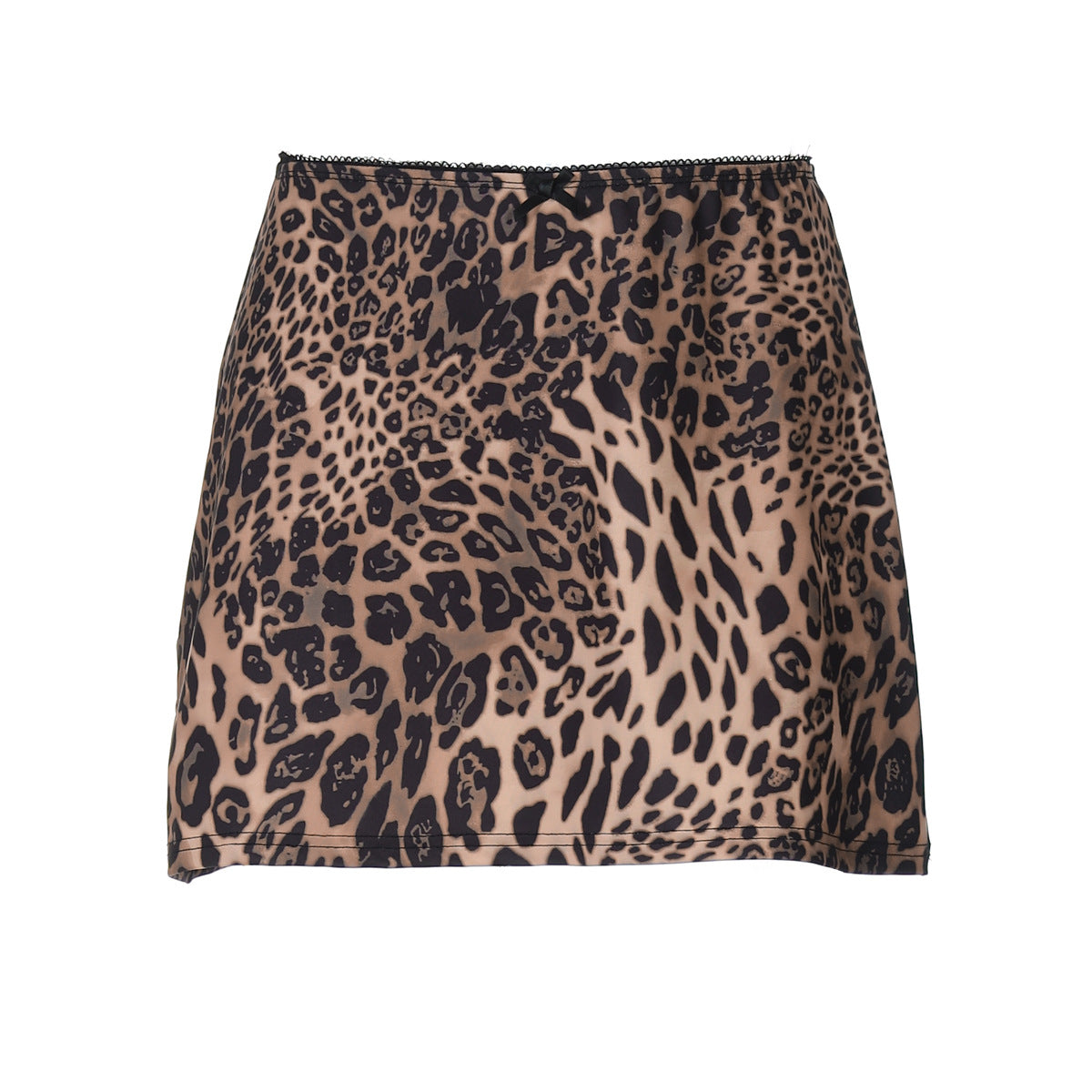 Dames Luipaardprint Low Waist Mini Rok | Trendy Y2K Stijl | Gulia