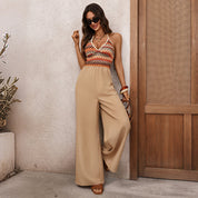 Dames Bohemian Halter Jumpsuit met Borduurdetails | Stijlvolle Eyecatcher | Guluma