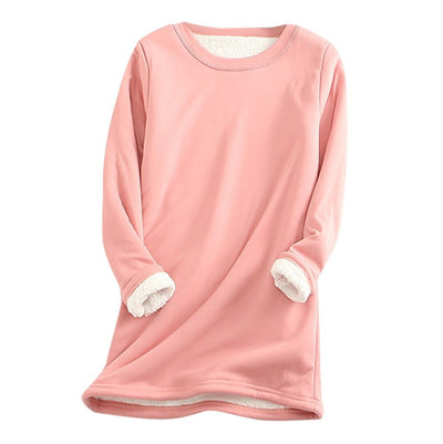 Dames Warme Trui met Fleece Voering | Sandy