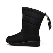 Dames Warme Winterlaarzen met Antislip Zool | Evalora