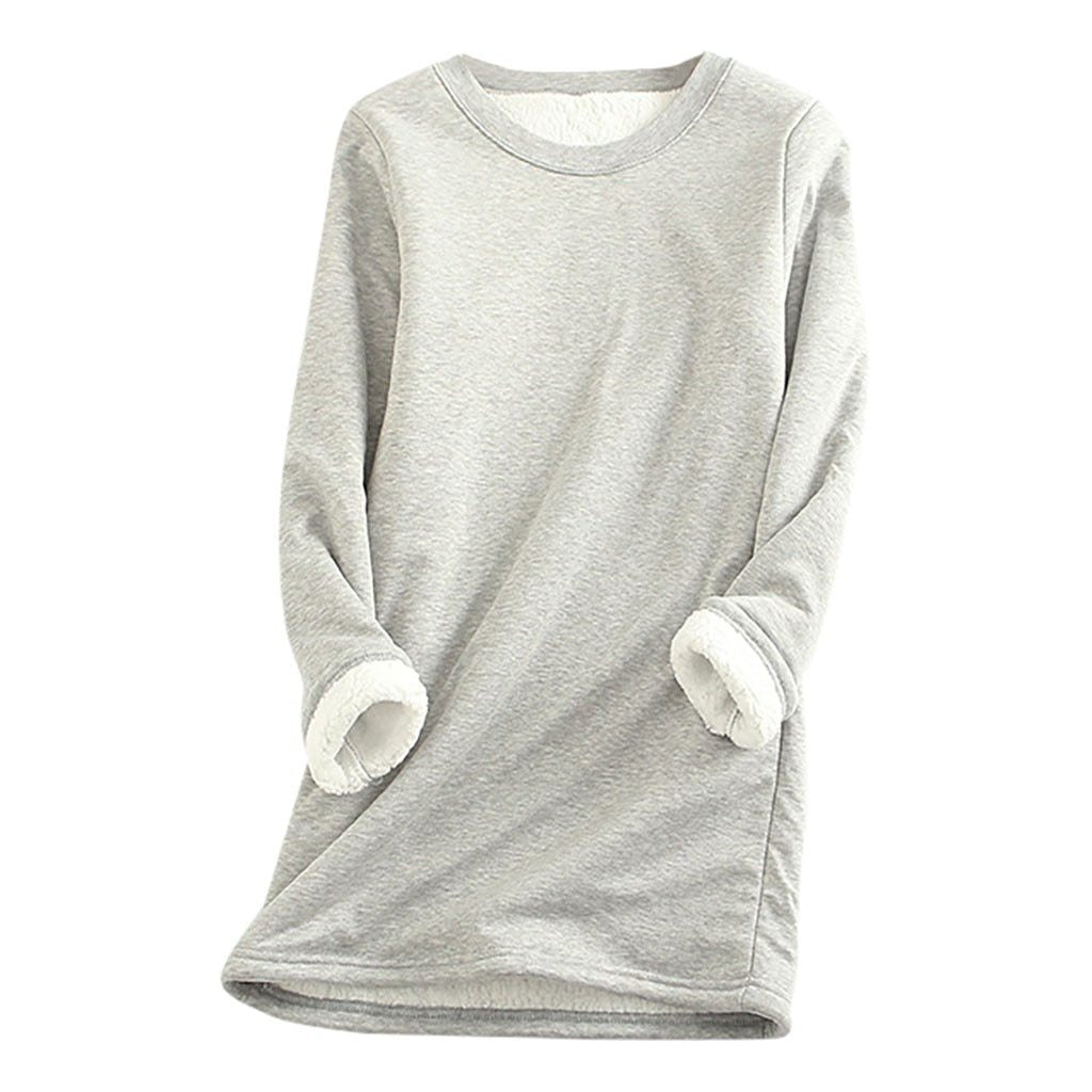 Dames Warme Trui met Fleece Voering | Sandy