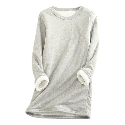 Dames Warme Trui met Fleece Voering | Sandy