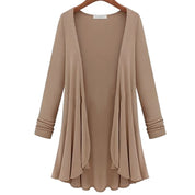 Dames Lang Vest met Elegante Details | Ravenna