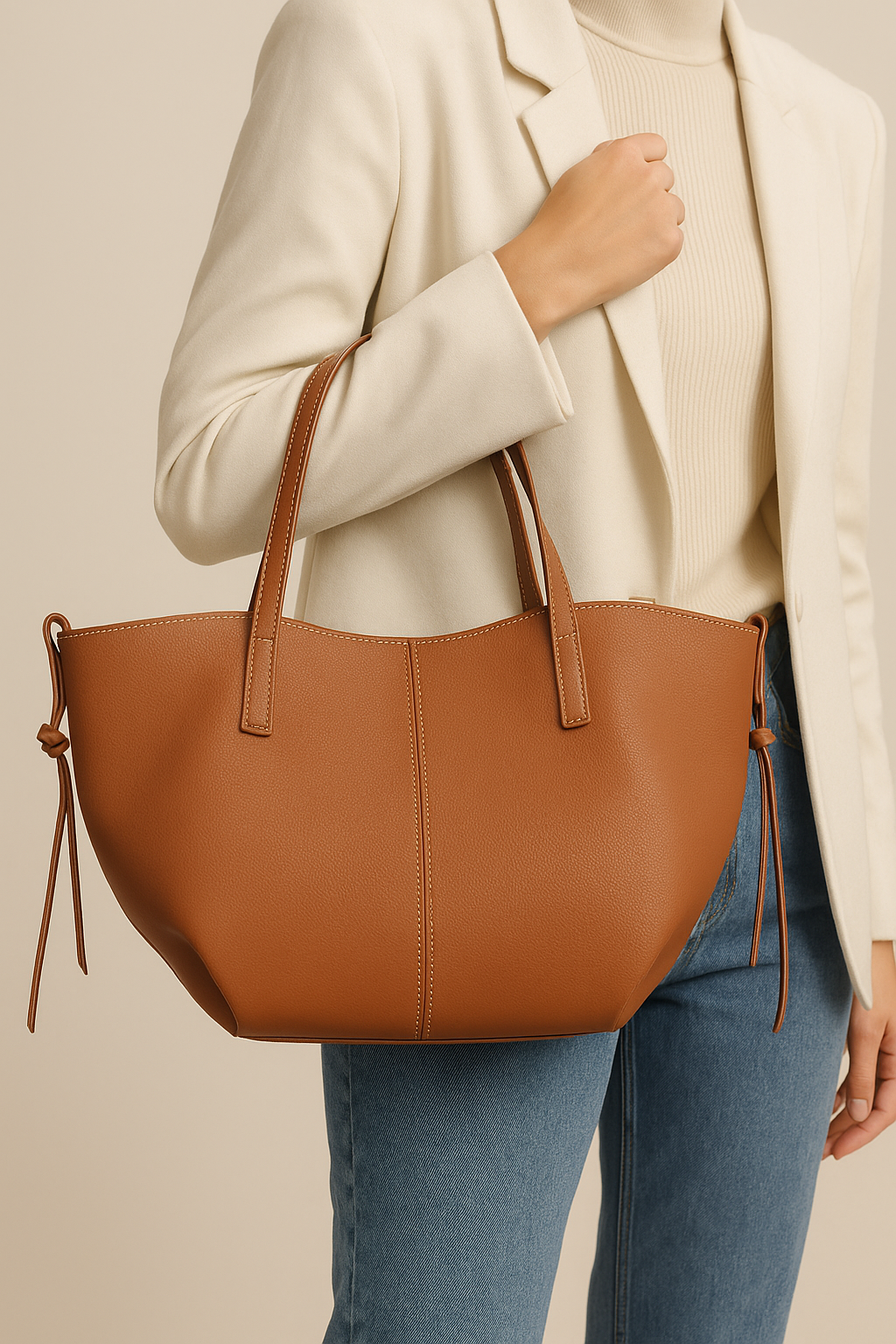 Dames Ruime Tote Bag | Laverny