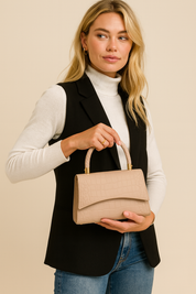 Dames Handtas met Bovenhandvat | Lovie