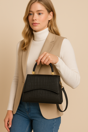 Dames Handtas met Bovenhandvat | Lovie