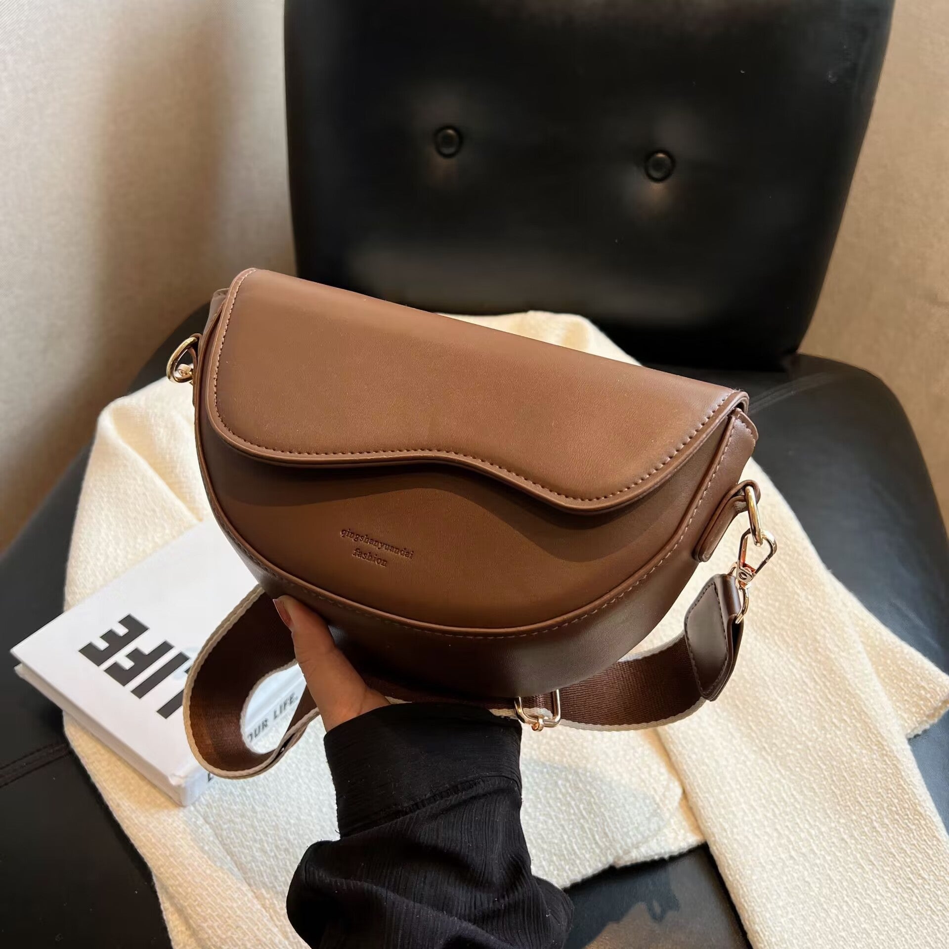 Dames Crossbody Tas van Vegan Leer | Leilani