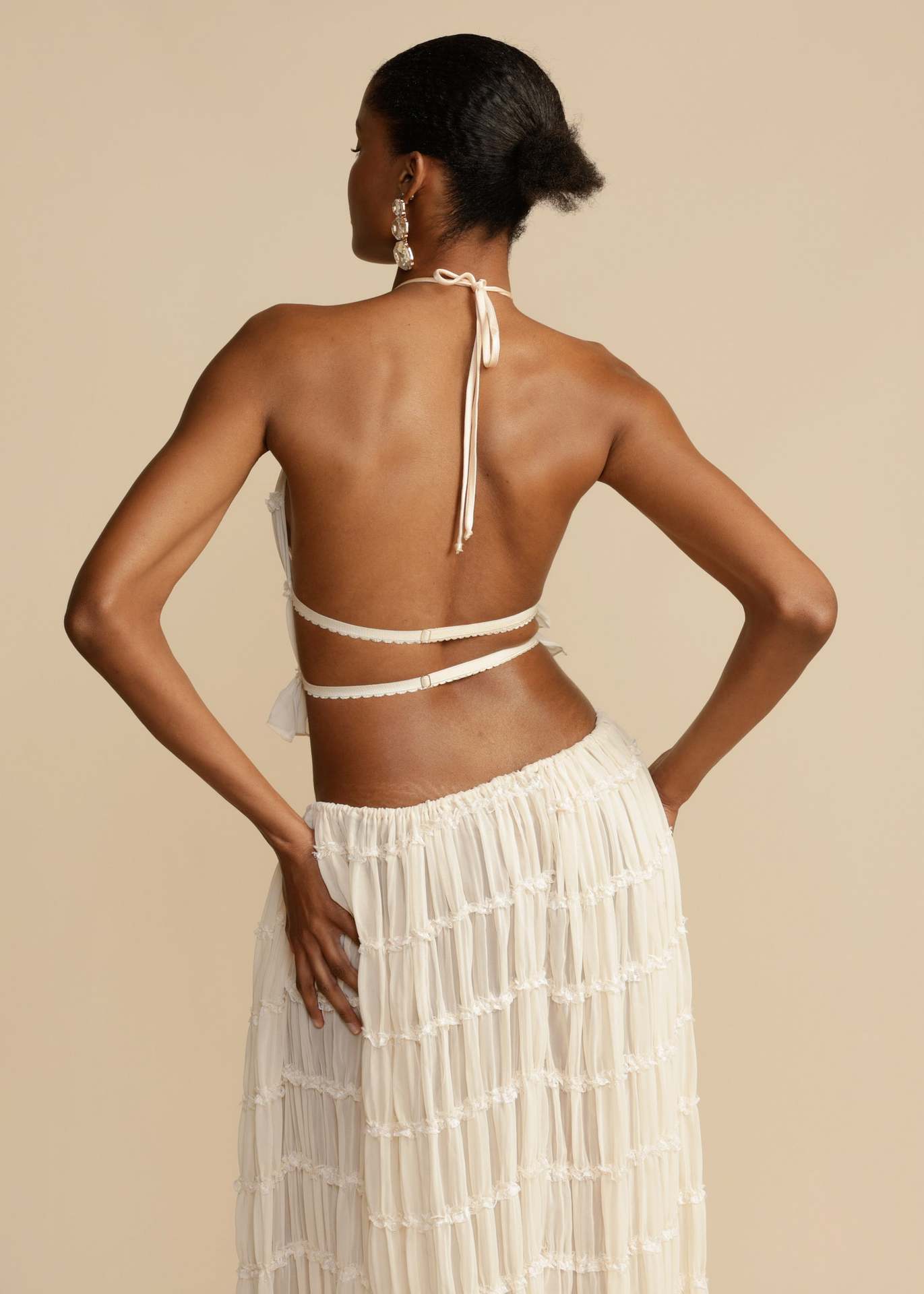 Marley | Zomerse Set Halter Top & Maxi Rok