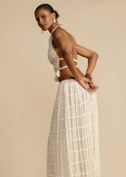 Marley | Zomerse Set Halter Top & Maxi Rok