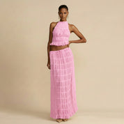 Marley | Zomerse Set Halter Top & Maxi Rok