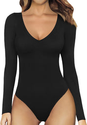Dames Corrigerende Bodysuit met Lange Mouwen | Moria
