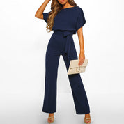 Dames Jumpsuit met Wijde Pijpen – Elegante Overall | Nola