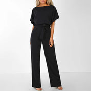 Dames Jumpsuit met Wijde Pijpen – Elegante Overall | Nola