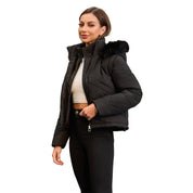 Dames 2-in-1 Winterjas met Uitneembare Bodywarmer en Capuchon met Imitatiebont | Beverly