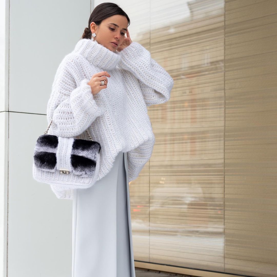 Dames Grof Gebreide Oversized Coltrui | Rohani