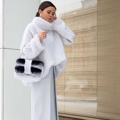 Dames Grof Gebreide Oversized Coltrui | Rohani