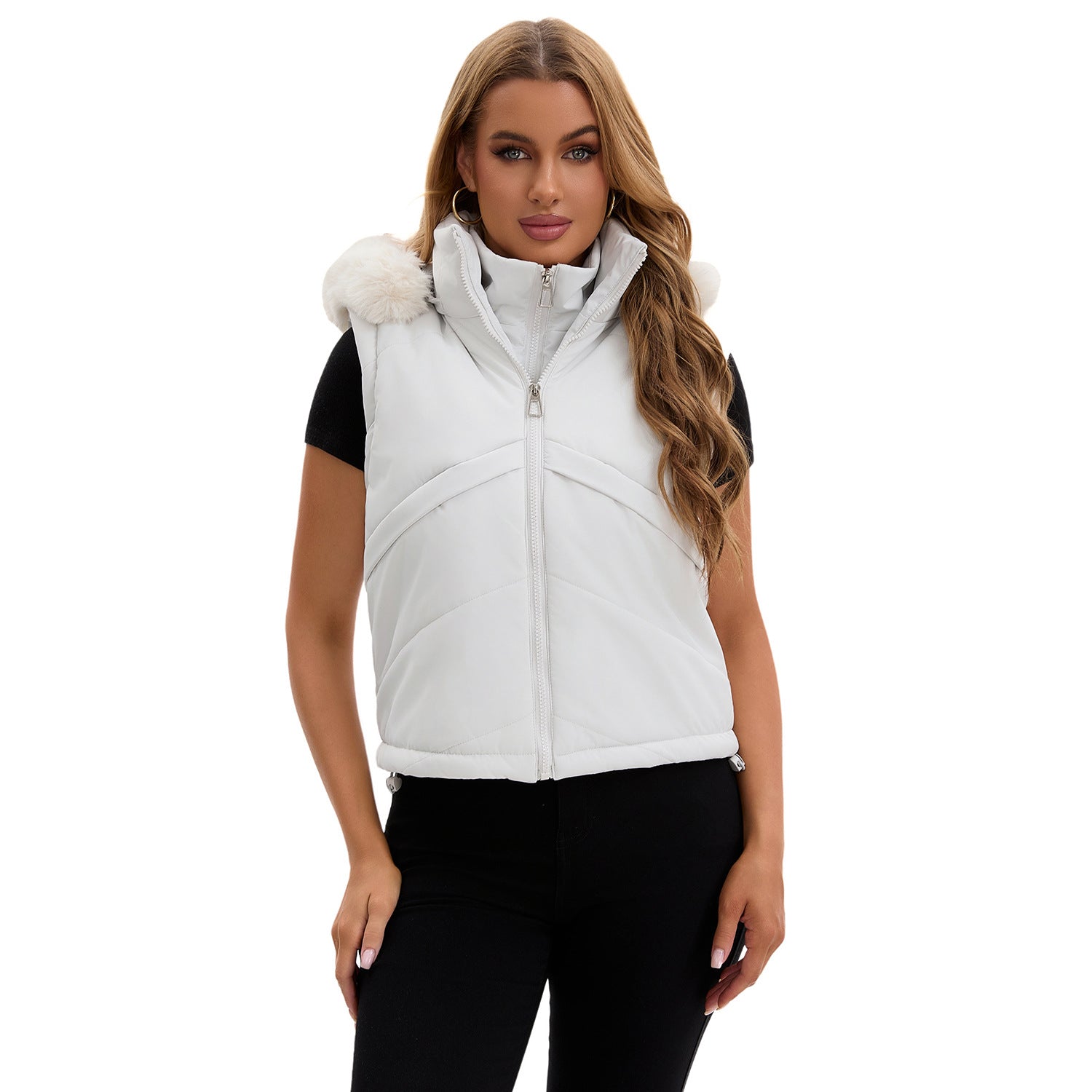 Dames 2-in-1 Winterjas met Uitneembare Bodywarmer en Capuchon met Imitatiebont | Beverly