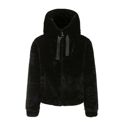 Dames Teddy Jas met Capuchon en Zachte Fleece Voering | Beertje