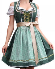 Dames Feestelijke Oktoberfest Jurk met Pofmouwen en Losse Fit | Nelly