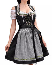 Dames Feestelijke Oktoberfest Jurk met Pofmouwen en Losse Fit | Nelly