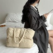 Dames Puffer Tote Bag | Lua