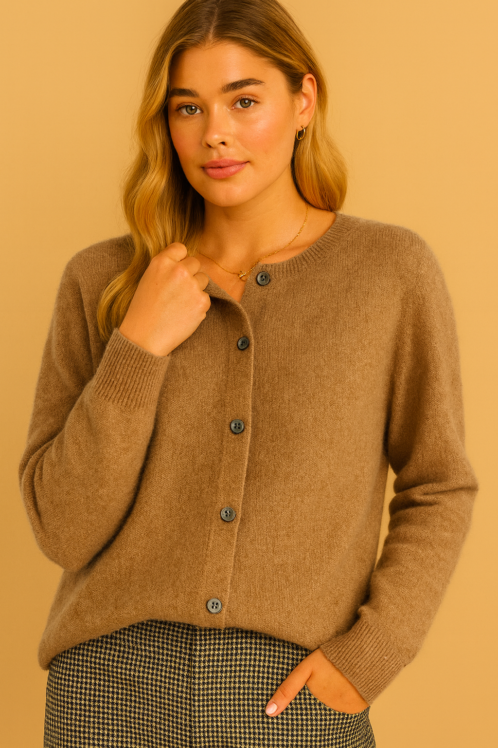 Dames Vest met Ronde Hals | Raquel