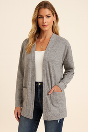 Dames Elegant Vest met Zakken | Ravina