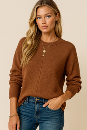 Dames Casual Tijdloze Sweater Trui | Riva