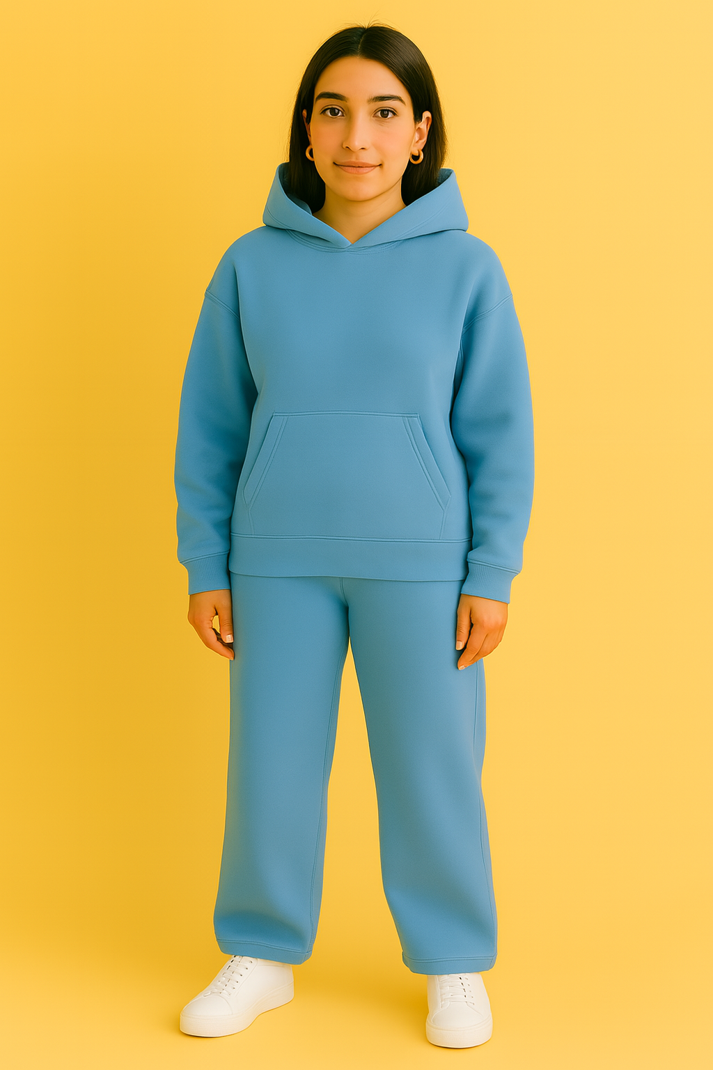 Dames Jogging Set met Capuchon en Zak | Dewi