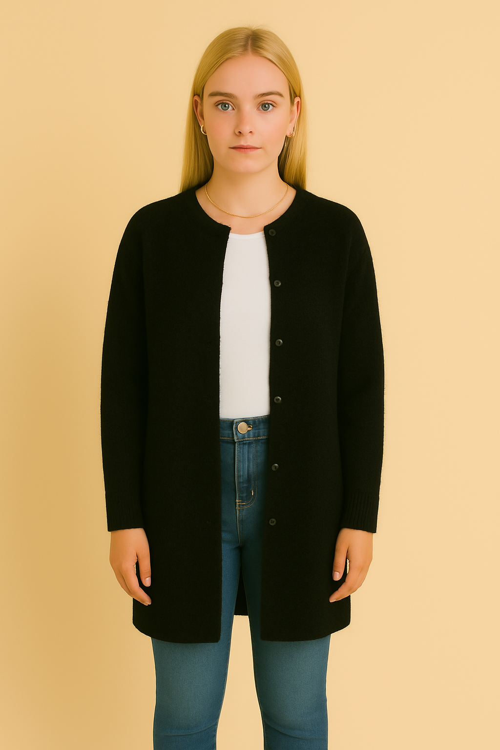 Dames Zacht Gebreid Vest | Roxanne