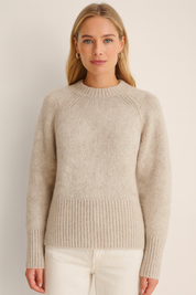 Dames Stijlvolle Zachte Raglan Trui | Russy