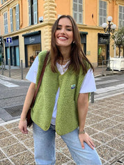 Dames Mouwloze Fleece Vest | Becky