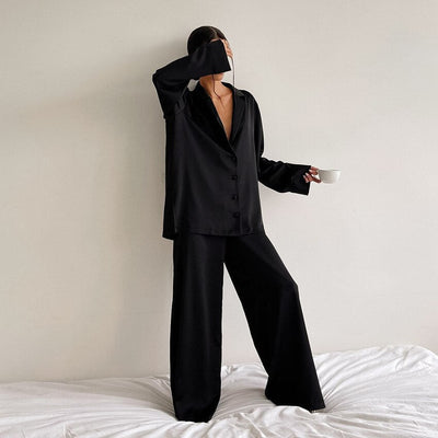 Dames Luxe Satijnen Pyjama Set | Florence