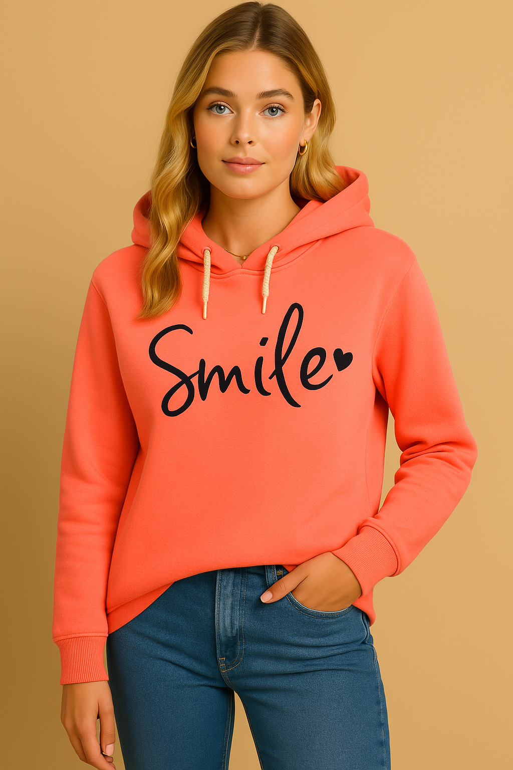 Dames Hoodie met Print | Sally