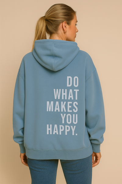 Dames Ruimvallende Hoodie met Tekstopdruk | Stella