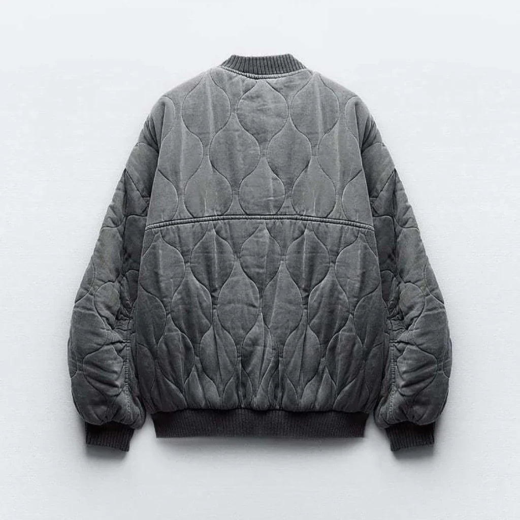 Dames Gewatteerde Bomberjas Oversized | Brooklyn