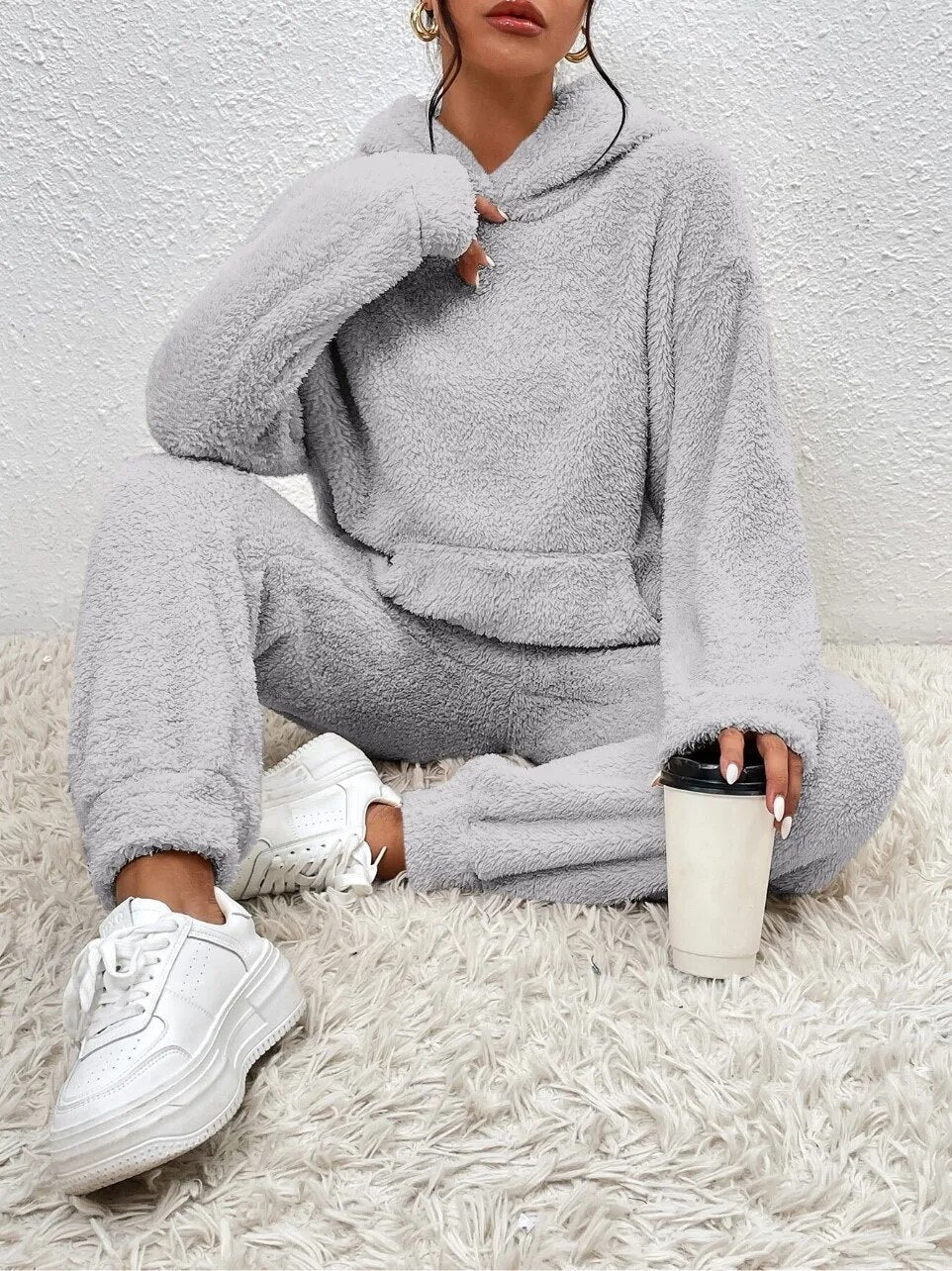 Dames Zachte Lounge Set met Hoodie en Broek | Dagmar