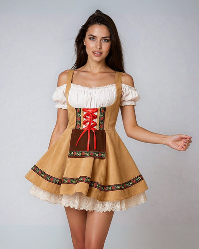 Dames Charmante Oktoberfest Dirndl Jurk | Narine