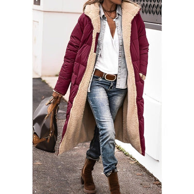 Dames Lange Winterjas met Teddyvoering | Bernice