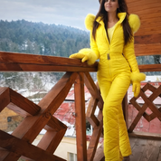 Dames Trendy Comfortabele Winddichte Ski Overall Suit - One Piece | Venga