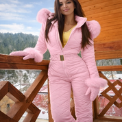 Dames Trendy Comfortabele Winddichte Ski Overall Suit - One Piece | Venga