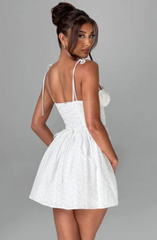 Yoji | Dames Y2K Romantische Corset Mini Jurk