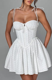 Yoji | Dames Y2K Romantische Corset Mini Jurk