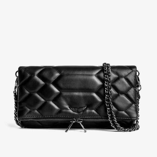Dames Luxe Clutch met Ketting en Praktische Indeling | Luba
